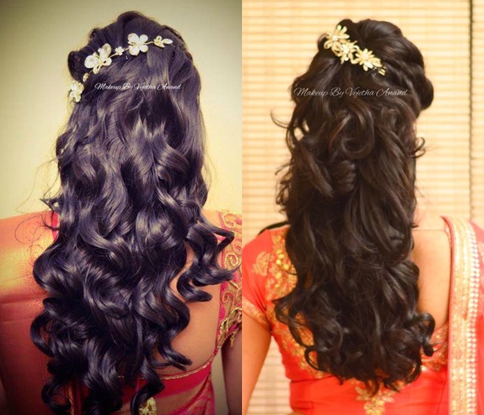 Indian Bridal Braid Hairstyles With Hair Accessories - K4 Fashion