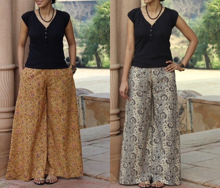 ID0600 Original Ethnic Indian Cotton Trousers Casual Pants - Etsy
