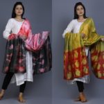 Dye Dupatta Designs for Plain Salwar Suits