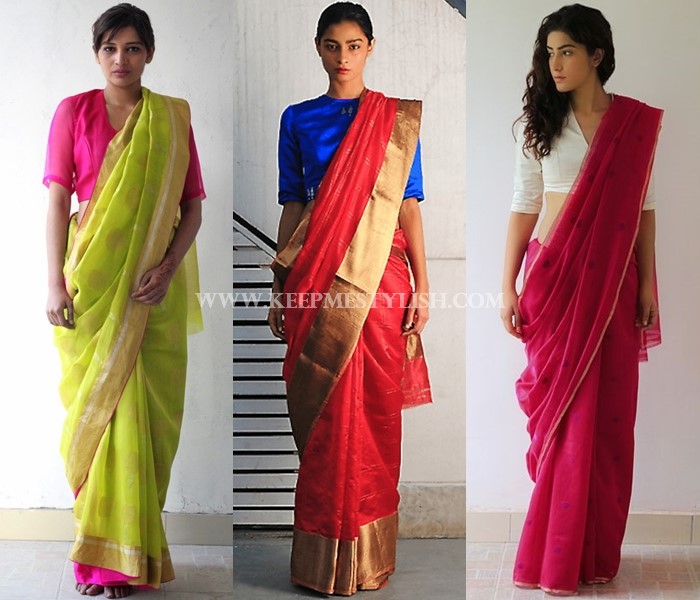 Indian Fashion Designer Saree Designs