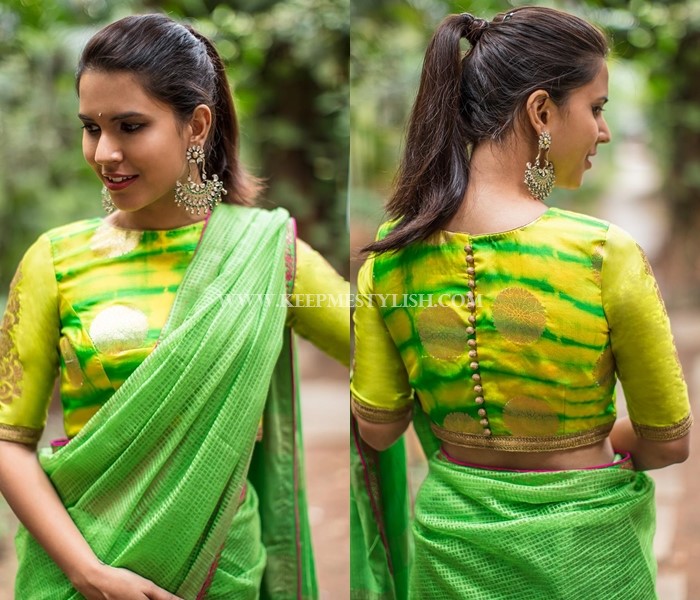 Plain Green Party Wear Art Silk Sarees, 6.3M With Blouse Piece Set at Best  Price in Tirupur | Sri Durgai Garments