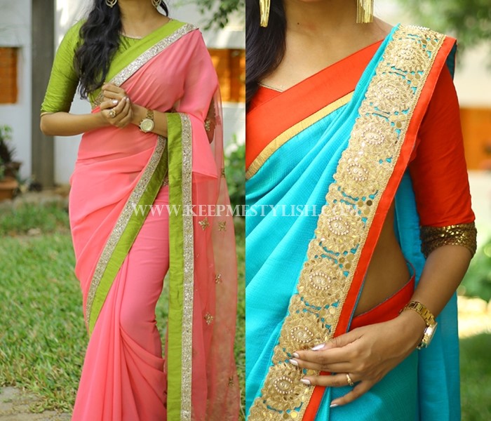 Stylish Blouse Designs For Sarees