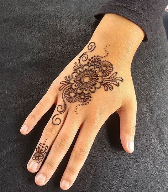 Left Hand Henna Design - Picture of Nara Salon, Doha - Tripadvisor-suu.vn