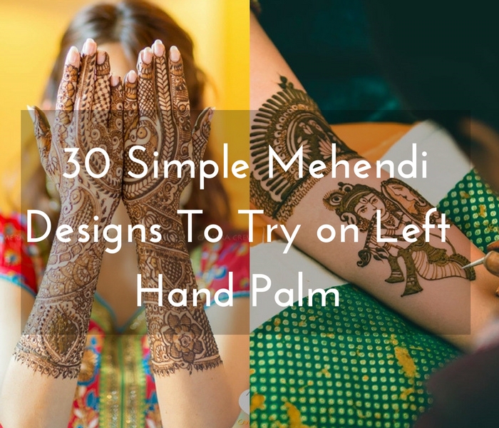 simple mehndi designs for left hand Archives - SabSastaa-suu.vn