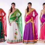 Bhargavi-kunnam-Bridal-half-saree-designs