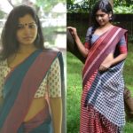 Cotton-saree-blouse-front-neck-designs