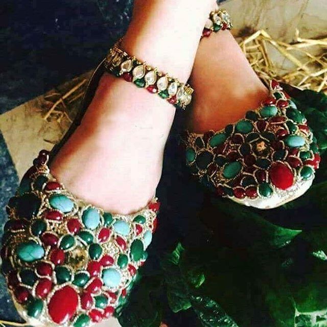 Indian Bridal Footwear Options For Wedding
