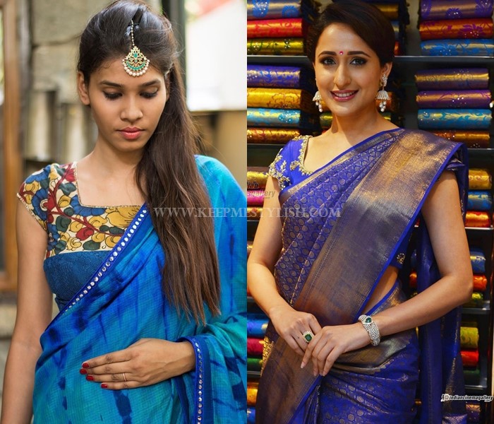 8 Stylish Saree Blouse Designs To Compliment Thin Arms Keep Me