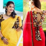 floral-blouse-designs-for-sarees (9)
