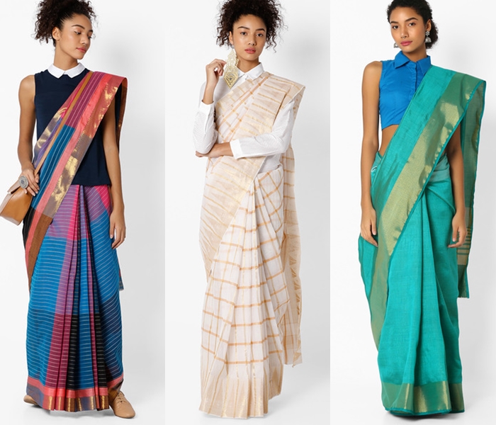 Women's New Designer Dhoti Pattern Ready Wear Saree [BLACK]