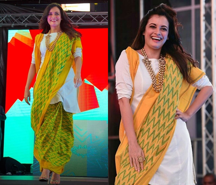 kurtha as saree blouse