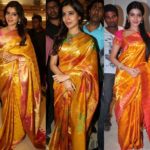 1-samantha-ruth-in-yellow-silk-saree