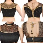 Black-Net-Blouse-Designs-for-sarees