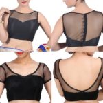 Net-Blouse-Designs-in-Black