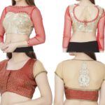 Net-blouse-designs-front-neck