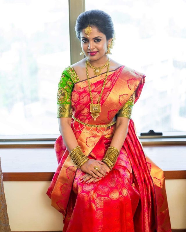 Multi Colour Padding Printed Saree With Blouse Piece. - VALAM PRINTS -  4206744