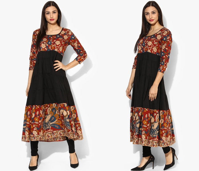 American Crepe Digital Print Kurtis Low Price Under 300 For Women And Girls  250 Plain And
