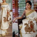 kalamkari-blouse-and-plain-sarees (21)