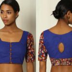 kalamkari-blouse-designs-for-plain-sarees (2)