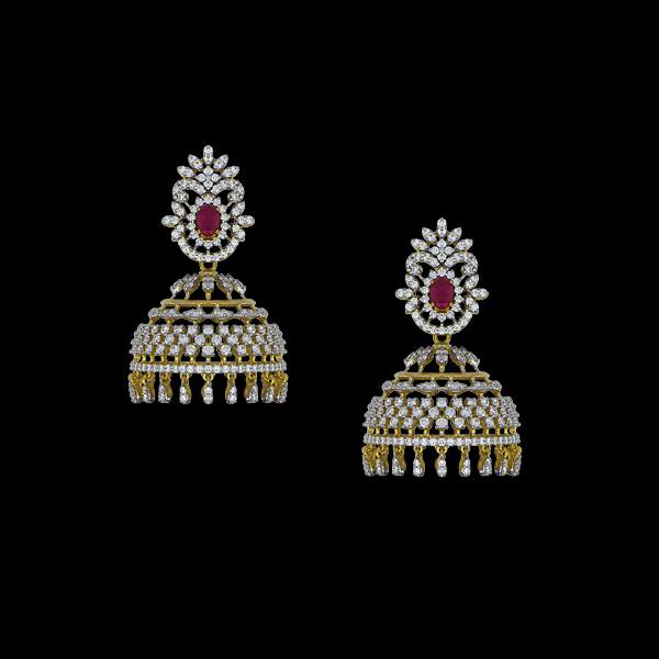 Latest Diamond Earrings Designs