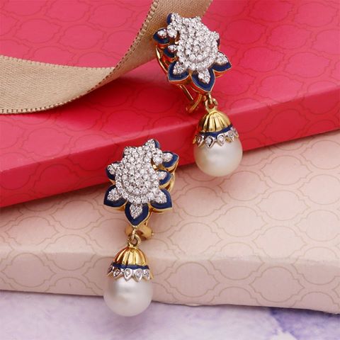 Latest Diamond Earrings Designs