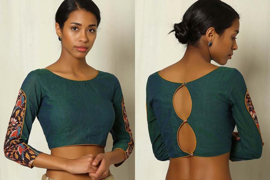 Latest blouse front and back neck designs – + Blouse Designs – Best  Stunning Latest Saree Blouse Neck Designs – Blouses Discover the Latest  Best Selling Shop women's shirts high-quality blouses