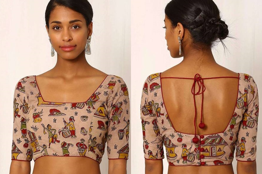 Latest saree blouse designs: 10 Blouse Designs n saree draping ideas