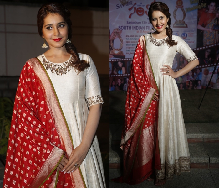 White Suit With Colorful Dupatta