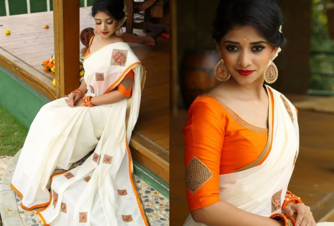 What Color Blouse To Wear With White Saree