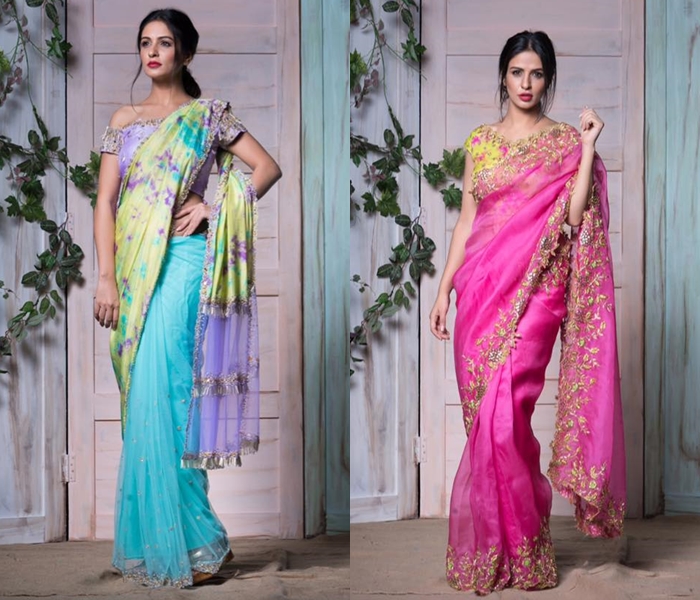 Deepika Padukone Hottest & Trendy Reception Saree Designs | Trendy Saree  Designs | Bridal Sarees