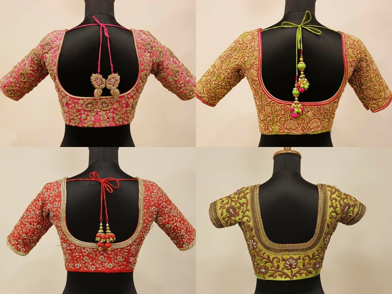Take Iconic Silk Saree Blouse Inspirations From This Label Keep