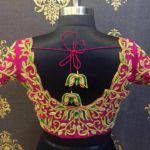 designer-silk-saree-blouse-neck-sleeve-designs (13)