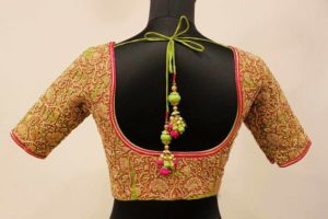 Take Iconic Silk Saree Blouse Inspirations From This Label! • Keep Me ...