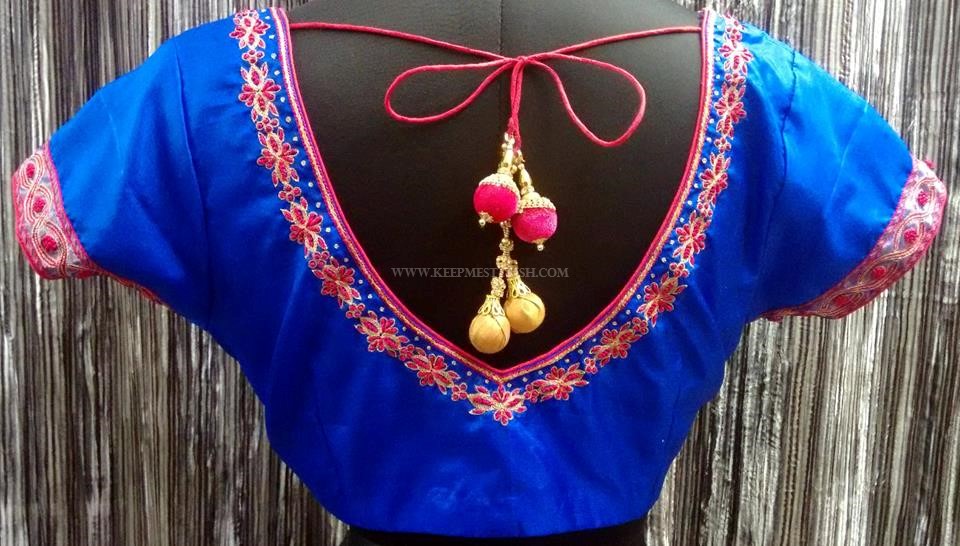 These Latest Maggam Work Blouse Designs Will Steal Your Heart