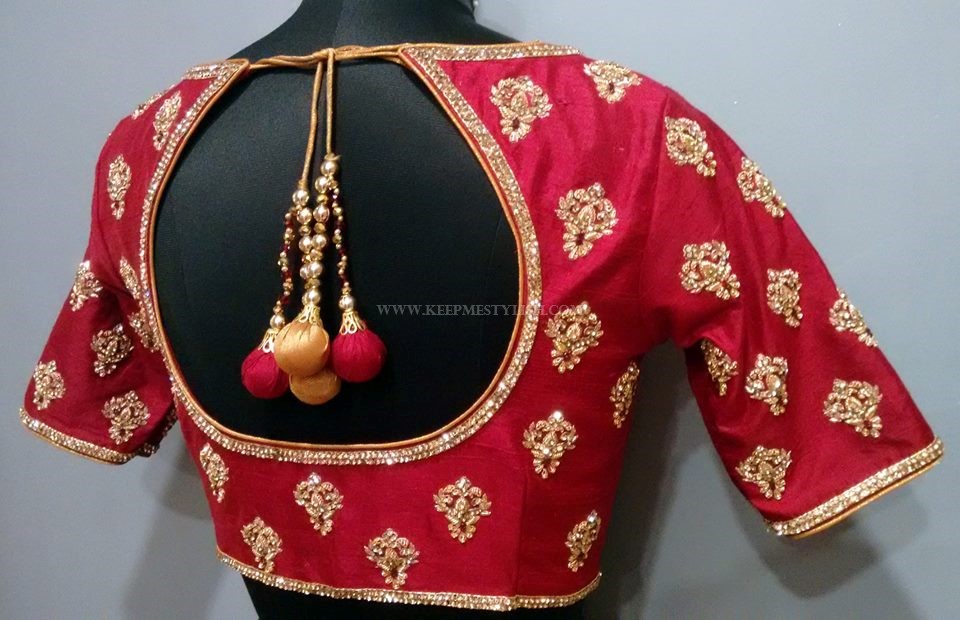 These Latest Maggam Work Blouse Designs Will Steal Your Heart
