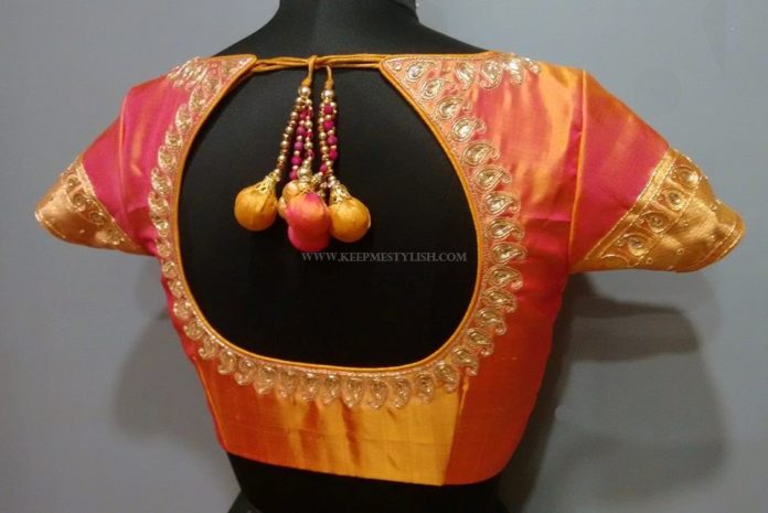 These Latest Maggam Work Blouse Designs Will Steal Your Heart • Keep Me ...