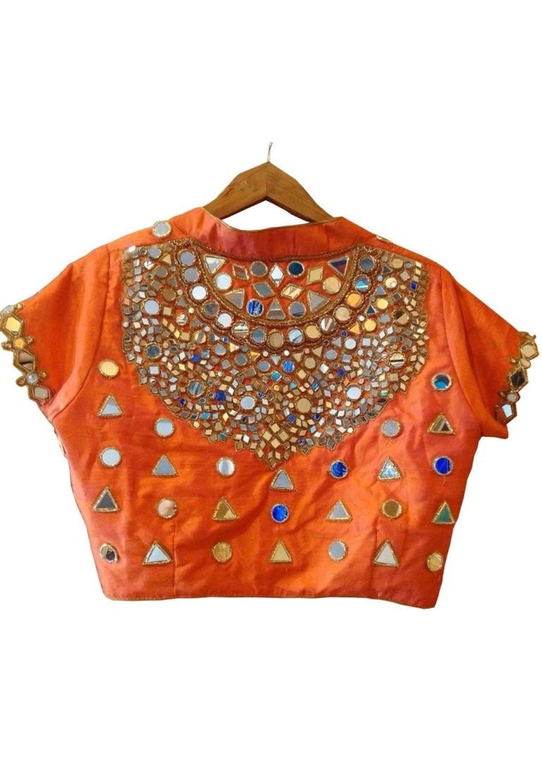 20+ Coolest Mirror Work Saree Blouse Designs You Need To See • Keep Me ...