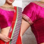 simple-blouse-designs-for-silk-sarees (11)