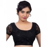 black-blouse-designs-for-sarees (3)