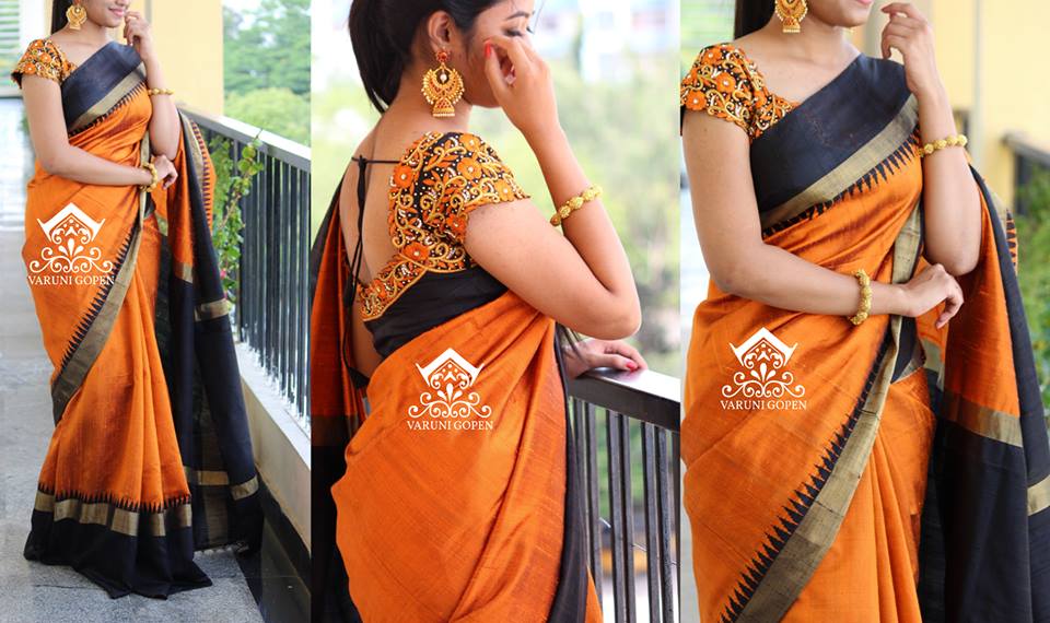 30 Trendy Blouse Back Neck Designs For Silk Sarees Keep Me Stylish
