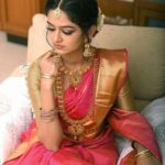 contrasting-blouses-for-pink-silk-sarees (7)