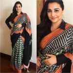 how-to-wear-black-blouse-with-sarees (1)