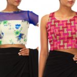 plain-sarees-with-printed-blouses (12)