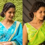 plain-sarees-with-printed-blouses (6)