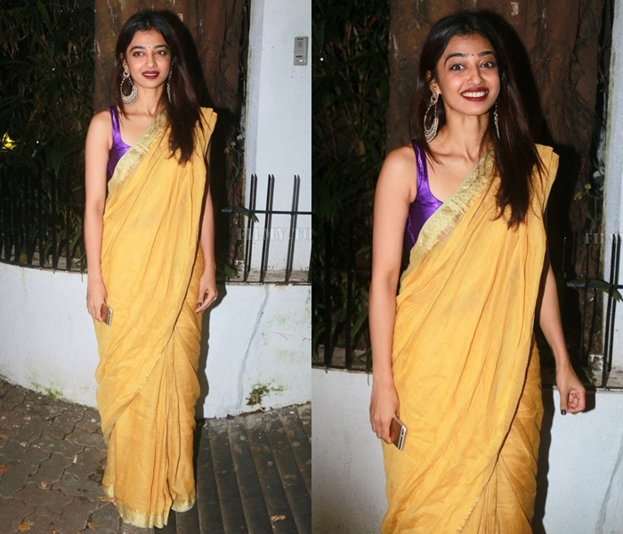 Simple Silk Saree With Sleeveless Blouse