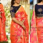 contrasting-blouses-for-pink-silk-sarees (11)