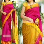 contrasting-blouses-for-pink-silk-sarees (3)