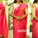 contrasting-blouses-for-pink-silk-sarees (5)