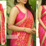 contrasting-blouses-for-pink-silk-sarees (6)