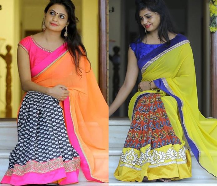 The Complete Guide to Shop Best Half and Half Sarees • Keep Me Stylish